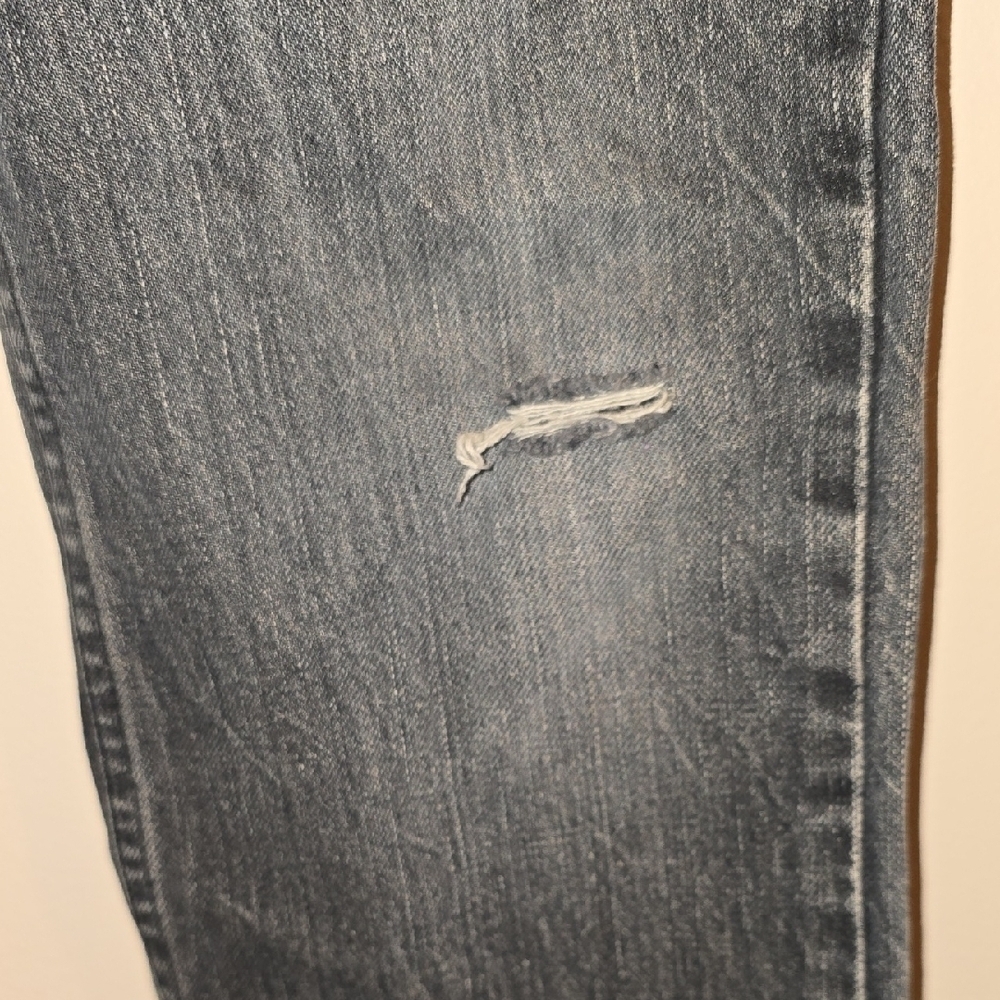 Tony Hawk Kids Dark Gray Jeans Distressed Skater - Picture 5 of 9
